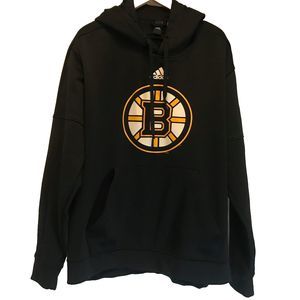 Adidas NHL Boston Bruins Unisex Imprint Headline Hoodie M